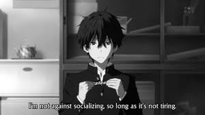 But It Usually Is So Meh Hyouka Anime Funny Cute Anime Guys