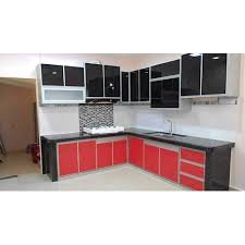 modern aluminium kitchen cabinet