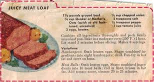 Quaker Oatmeal Meatloaf Recipe Meatloaf Recipes Meatloaf With Oatmeal Meatloaf