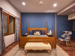 This is another paint combination for the walls of your bedroom that can give you a regal ambiance. 6 Unique Bedroom Wall Paint Colours That Work For Indian Homes The Urban Guide