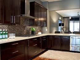 espresso kitchen cabinets: pictures
