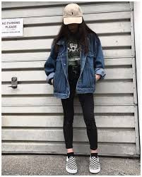 40 Flawless Outfit Ideas How To Wear Denim Jacket Coupon Valid Aesthetic Clothes Casual Outfits Jacket Outfits