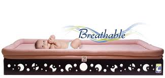 Secure Beginnings Contemporary Curves Crib Mattress Base With Sleep Surface Wayfair Baby Crib Mattress Crib Mattress Best Baby Cribs