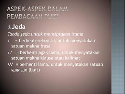 Apresiasi Dan Kajian Puisi Ppt Download