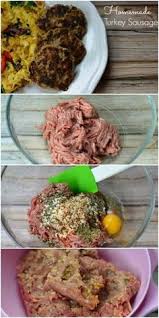 Make Homemade Sausage Patties Use Ground Turkey Beef Or Pork Add In Spices And Mix Freeze For Later Homemade Turkey Sausage Homemade Sausage Turkey Sausage