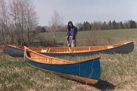 Custom Made Wood And Canvas Canoes Old Town Wood Canoe Parts Materials Wood Canoe Wooden Canoe Canoe