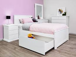 Sale Hardwood White King Single Beds With Storage 50 Off Rrp B2c Furniture Single Beds With Storage Bed Frame With Storage Single Bedroom