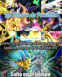 Jaja Lo Mismo Pense Esta Memorable Saga En 1 Minuto Fue Como El Salto En El Tiempo D Hit En Dbs Saint Seiya Los Caballeros Del Zodiaco Memes