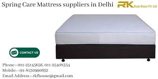 Spring Care Mattress Suppliers In Delhi Spring Care Mattress Retailer Mattress Spring Care Outdoor Ottoman