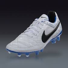 Nike Tiempo Legend V Fg White Black Treasure Blue Reflective Pack Firm Ground Soccer Shoes Soccer Shoes Nike Soccer