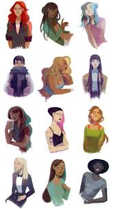 Zodiac Girls Character Design Zodiac Girl Drawing