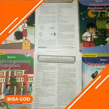 Bayar Ditempat Sepaket Buku Lks Tematik K13 Plus Kunci Jawaban Kelas 6 Semester 2 Termurah Lazada Indonesia