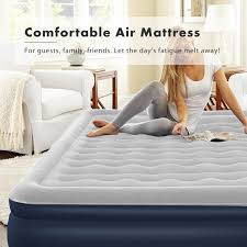 Supersellers Camping And Home Queen Air Mattress 22 Inch In Height 650 Lb In Capacity No Leak Inflatable Twin Airbed B Inflatable Bed Air Bed Twin Air Mattress