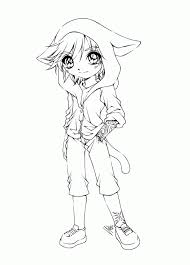 Anime coloring pages free and printable. Cute Anime Coloring Pages Coloring Home