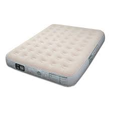Ez Inflate Suede Airbed Mattress With Builtin Battery Powered Dry Cell Pump Queen Easy For Travel And Storage More I Air Bed Dry Cell Air Mattress Camping