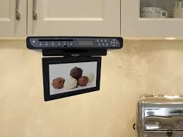 flipdown under cabinet tv