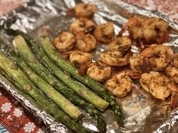Sheet Pan Lemon Butter Garlic Shrimp With Asparagus In 2020 Shrimp And Asparagus Best Seafood Recipes Seafood Recipes