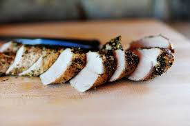 Pork tenderloin is a great cut of meat. Herb Roasted Pork Tenderloin With Preserves The Pioneer Woman Roasted Pork Tenderloins Pork Roast Pork Lion Recipes