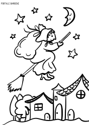 Disegni Della Befana Da Stampare E Colorare Gratis Portale Bambini Disegni Disegni Da Colorare Disegni A Mano