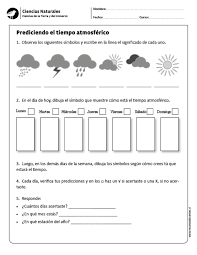 Prediciendo El Tiempo Atmosferico Ciencias De La Tierra Ciencias Naturales Cuadernos De Ciencias