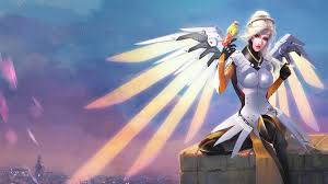 Follow the vibe and change your wallpaper every day! Photo Overwatch Mercy Fantasy Angels Vdeo Game 1920x1080