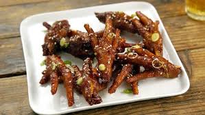 Korean Style Chicken Feet Recipe Chicken Food Stuffed Peppers