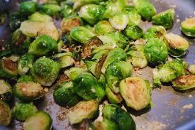 Savory brussels sprouts with bacon tossed with light balsamic vinegar. Brussels Sprouts With Pancetta And Shallots