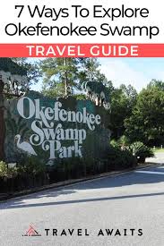How To Explore Okefenokee Swamp Georgia State Parks Swamp Georgia Travel