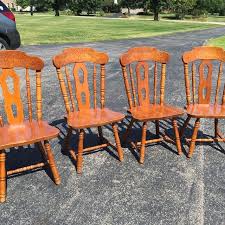 best 4 solid oak kitchen chairs for