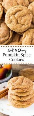 Pumpkin Spice Cookies Recipe Pumpkin Spice Cookies Pumpkin Recipes Sweet Recipes