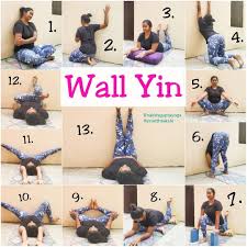 Sakshi Gupta On Instagram Wall Yin Yoga Sequence Swipe For Modifications I Love Using Wall For Support As Well Wall Yoga Yin Yoga Sequence Yin Yoga Poses
