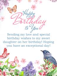 We have a range of styles along with little kid's favourite characters. Sending My Love Happy Birthday Card For Daughter Birthday Greeting Cards By Davia