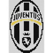 Juventus Pixel Art Ricamo Punto Croce Punto Croce Schemi Punto Croce Gratis