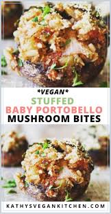 Vegan Portobello Mushroom Recipe Print Recipe Kathys Vegan Kitchen Recipe Vegan Appetizers Recipes Dinner Party Recipes Easy Appetizer Recipes