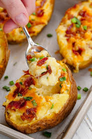 Twice Baked Potatoes Easy Peasy Meals Recipe In 2020 Recipes Food Twice Baked Potatoes
