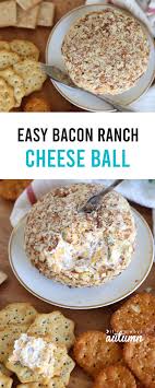 The Best Bacon Ranch Cheese Ball It S Always Autumn Recipe Cheese Ball Recipes Easy Bacon Ranch Cheese Ball Recipe Cheese Ball Recipe Ranch