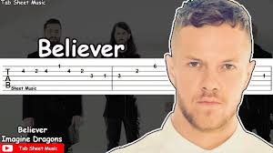 Believer (imagine dragons cover) — катя бланка. Imagine Dragons Believer Guitar Tutorial Youtube