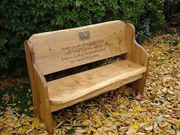 Oak Memorial Benches Rustic Garden Furniture Essex Uk Memorial Benches Memorial Garden Rustic Garden Furniture