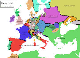 Europe Map 1648 Thirty Years War Wikipedia History Of Romania Europe Map Kingdom Of Denmark