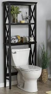 Over Toilet Shelf Bathroom Tower Storage Organizer Rack Space Saver Modern Wood Bathroom Storage Over Toilet Bathroom Storage Tower Toilet Shelves