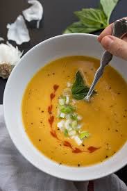Thai Peanut Butternut Squash Soup Fooduzzi Recipe Butternut Squash Soup Squash Soup Cooking Recipes