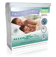 Allerzip Terry Complete Mattress Enclosure With Buglock For Mid Profile 7 12in Beds Cal King By Allerzip Mattress E Zipper Bedding Bed Bugs Pillow Protectors