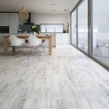 White Wood Effect Tiles For Stunning Bathrooms And Kitchens Low Prices And Free Samples Rustic Flooring White Tile Floor House Flooring