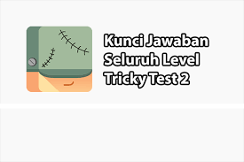 Kunci Jawaban Tricky Test 2 Hingga Tamat 110 Level