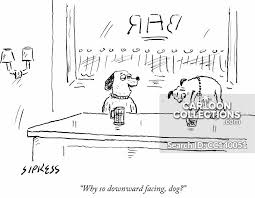 Why So Downward Facing Dog Cartoon Collections New Yorker Cartoons Cartoon Art Prints Cartoon Posters