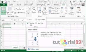 Cara Menghilangkan Garis Atau Kolom Di Excel Microsoft Excel Microsoft