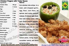 Chicken Fingers With Tartar Sauce Recipes Indian Food Recipes Tartar Sauce