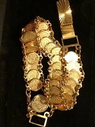 21k 22k 21ct 22ct Gold 30 Saudi Gold Coins Arab Style Arabic Bracelet Moroccan Jewelry Gold Coin Jewelry