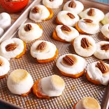 Sweet Potato Bites Are The New Casserole Recipe Sweet Potatoe Bites Thanksgiving Appetizer Recipes Thanksgiving Appetizers