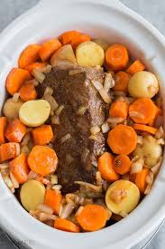 This Slow Cooker Pot Roast Has Such Incredible Flavor And The Best Gravy Creamy Potatoes Tender Carrots Fa Pot Roast Slow Cooker Pot Roast Slow Cooker Roast